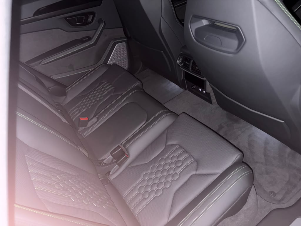 Premium rear-seat interior detailing proof